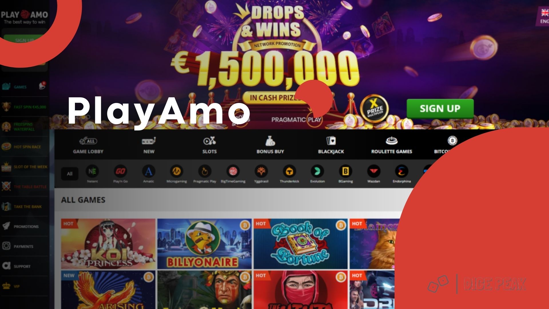 PlayAmo Online Casino Review