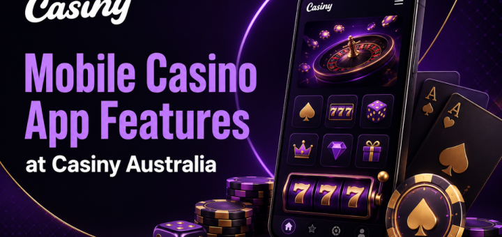 Mobile Casino App Features at Casiny Australia